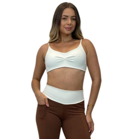 Top Poliamida Light - Off White