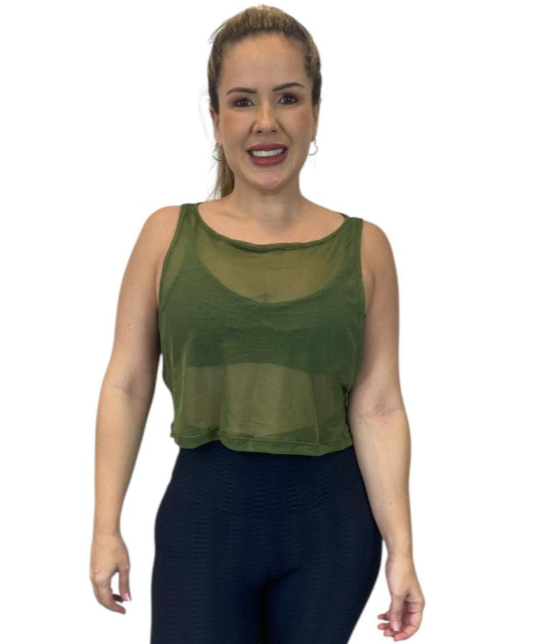Mini Regata Tule - Verde Militar