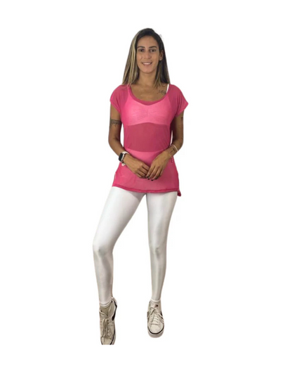 T-Shirt Tule - Rosa