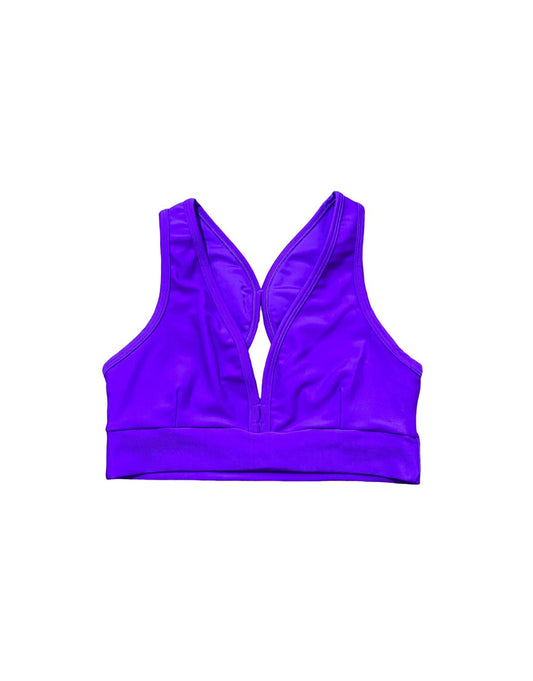 Top Lycra e Poliamida - Roxo