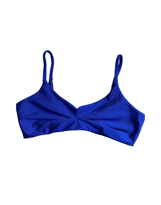 Top Lycra e Poliamida  - Azul Marinho