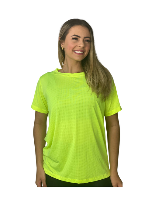 Blusa Dry Amarelo Neon