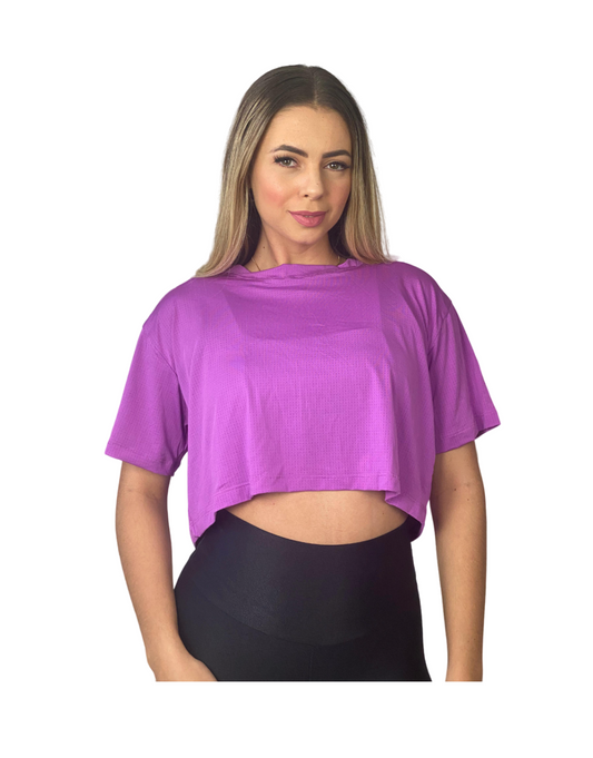 Mini Blusa Dry - Lilás