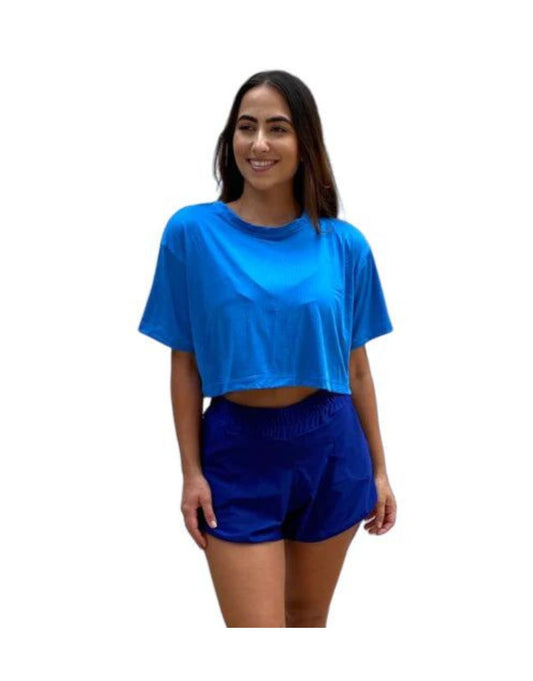 Mini Blusa Dry - Azul Royal